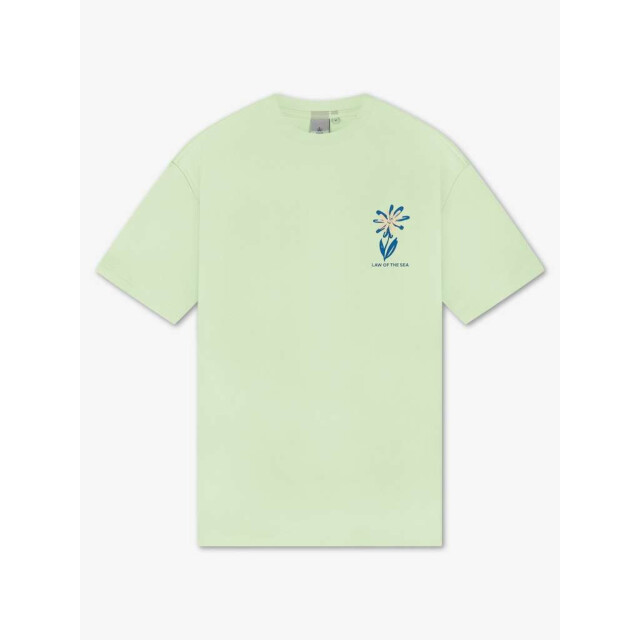 Law of the sea Flower artwork tee LAW-10210-407 large