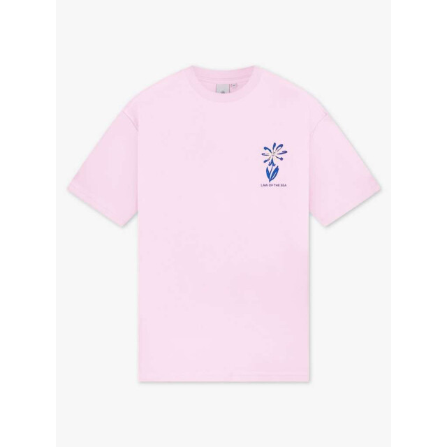 Law of the sea Flower artwork tee LAW-10210-204 large