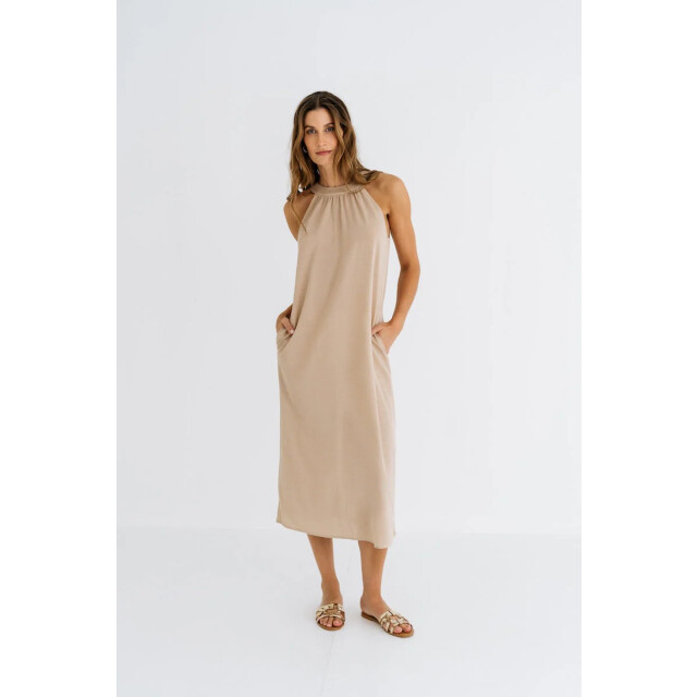 MAICAZZ Norma jurk sand Norma jurk  Sand large