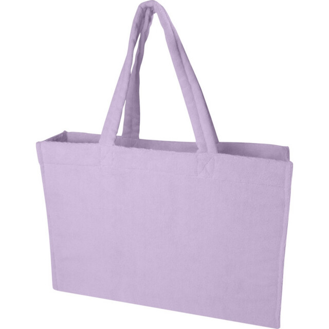 Floso Siam badstof strandtas gerecycled 13l UTPF4707_lilac large