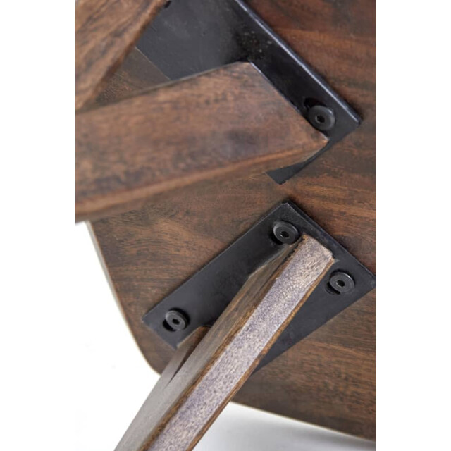 Light & Living Bijzettafel acacia-hout quenza Ø 50 x 42cm 6776084 large
