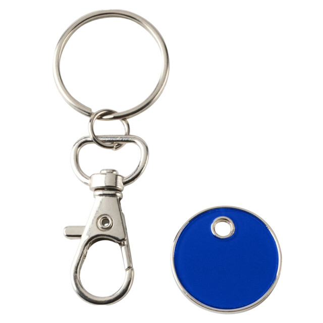 Generic Surplus Rory munt winkelwagen sleutelhanger UTPF4688_blue large