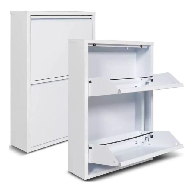WDMT Schoenenkast 2 deurs wit 3192336 large