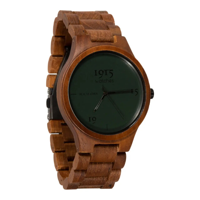 1915 Watches 1915 watch men real leather night green 3192451 large
