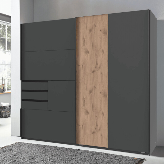 CaliCosy Kast 2 schuifdeuren met 3 laden l180 cm coburg 3192249 large