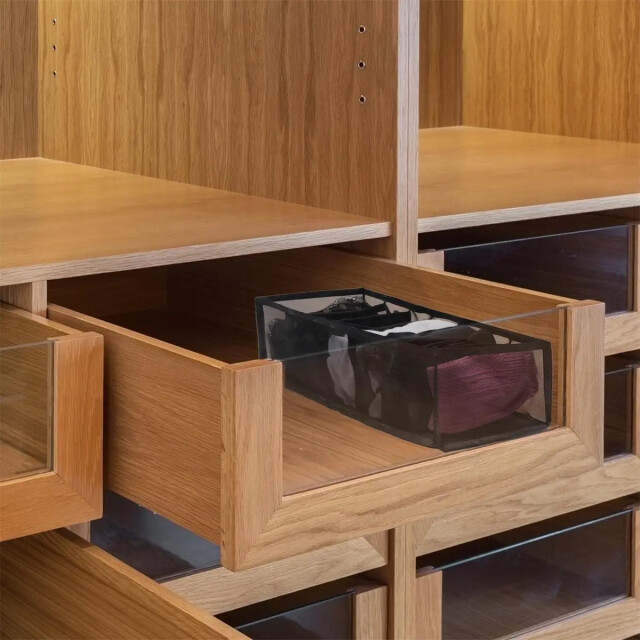 WDMT Kast organizer opbergsysteem 7 vakken zwart 3192390 large