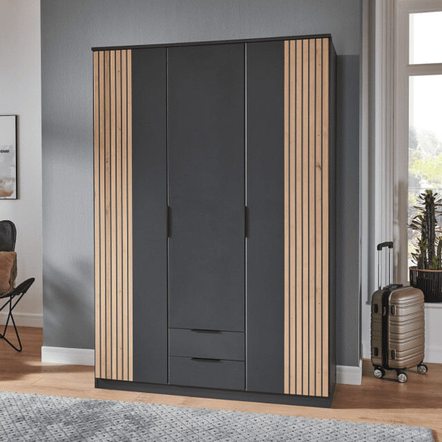 CaliCosy Kast 3 draaideuren en 2 laden l135 cm luebeck 3192250 large