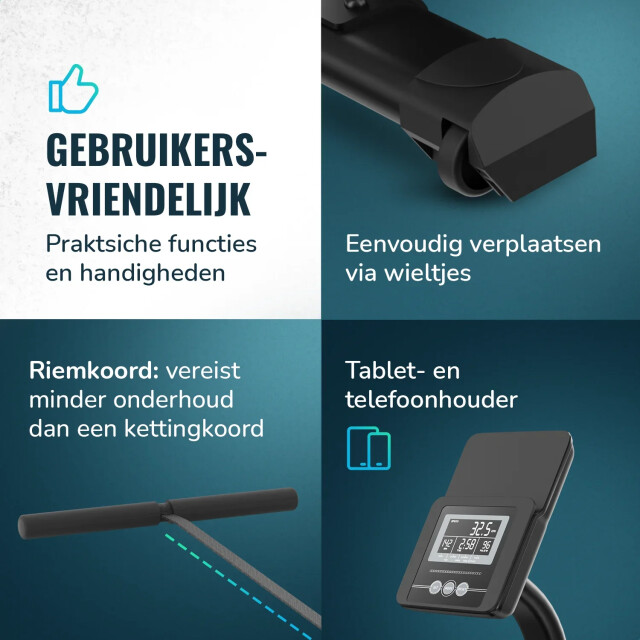Mirlux Roeiapparaat 16 weerstandniveaus lcd monitor 3083749 large
