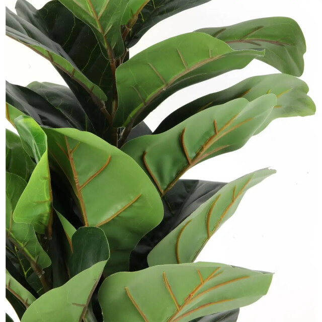 WDMT Kunststof rubberplant ø 14 x 98 cm groen 3192505 large