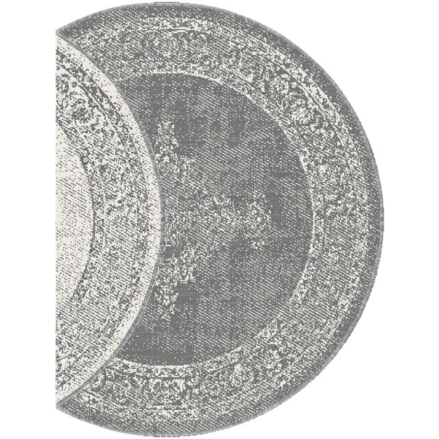 Muratap Brussels vintage buitenkleed – rond indoor & outdoor vloerkleed – tuinkleed, 3192549 large