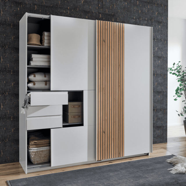 CaliCosy Kast 2 schuifdeuren met 3 laden l180 cm coburg 3192247 large