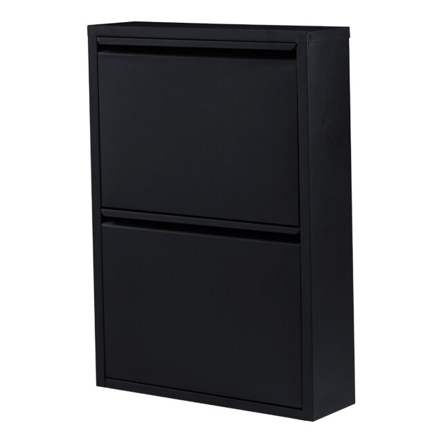 WDMT Schoenenkast 2 deurs zwart 3192335 large