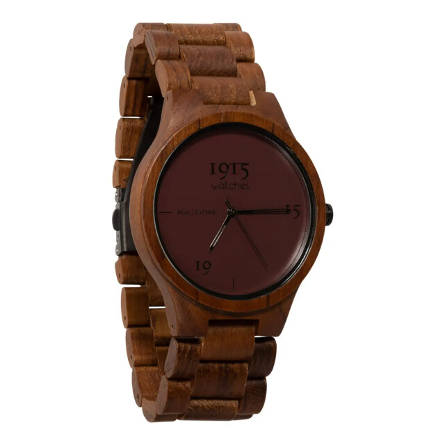 1915 Watches 1915 watch men real leather bordeaux 3192437 large