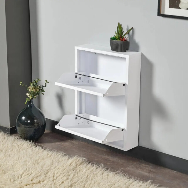 WDMT Schoenenkast 2 deurs wit 3192336 large