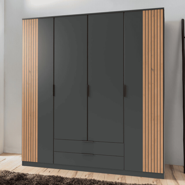 CaliCosy Kast 4 draaideuren en 2 laden l180 cm luebeck 3192253 large