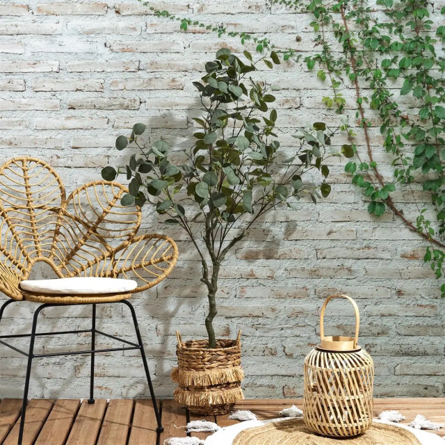 WDMT Kunstplant eucalyptus boom 130 cm 3192517 large