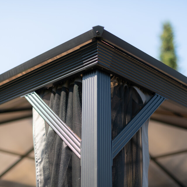Sojag Aluminium paviljoen verona 1010 met klamboe 298x298x260 cm 3192318 large