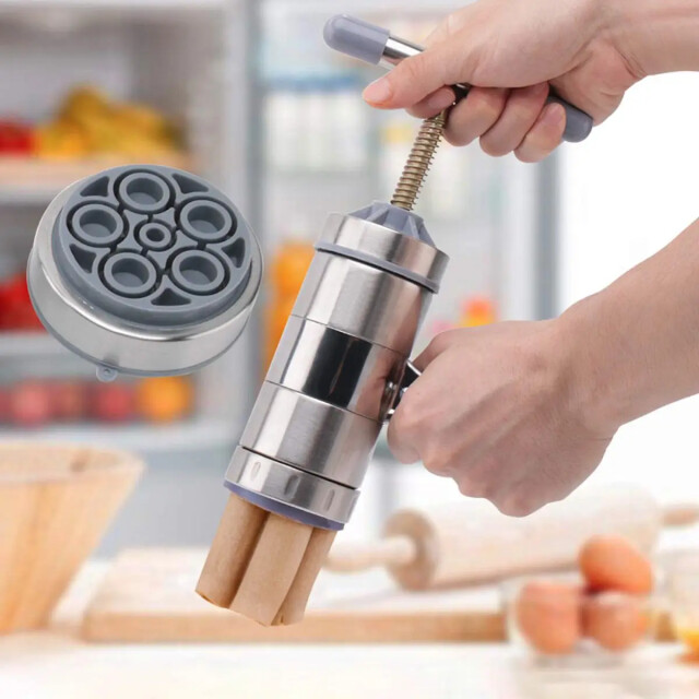 WDMT Handmatige pasta maker met 5 verschillende pasta vormen 3192521 large