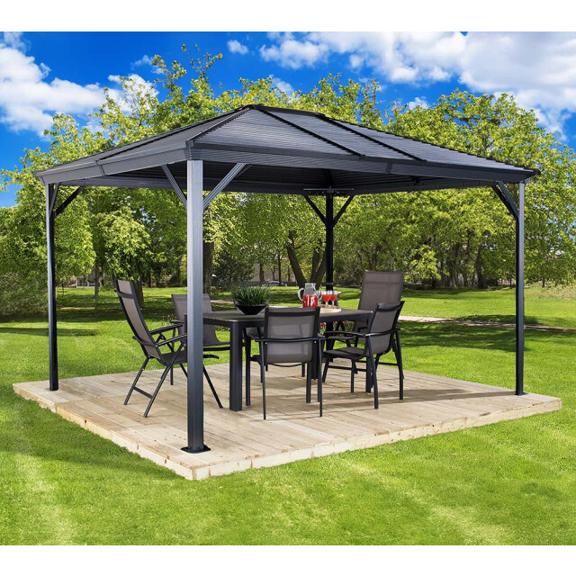 Sojag Aluminium paviljoen ventura 1010 296x296x261 cm 3192320 large
