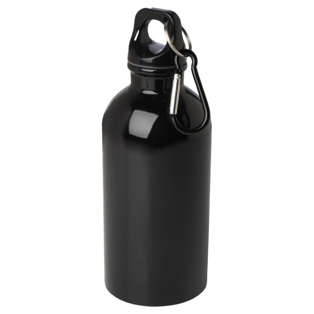 Floso Roestvrijstalen enkelwandige waterfles 400ml UTPF4729_solidblack large