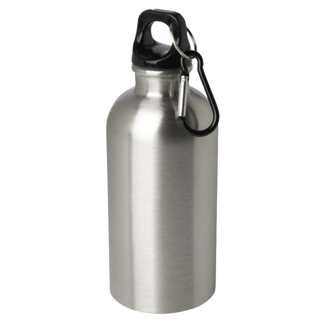 Floso Roestvrijstalen enkelwandige waterfles 400ml UTPF4729_silver large