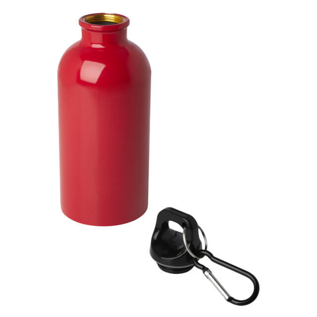 Floso Roestvrijstalen enkelwandige waterfles 400ml UTPF4729_red large