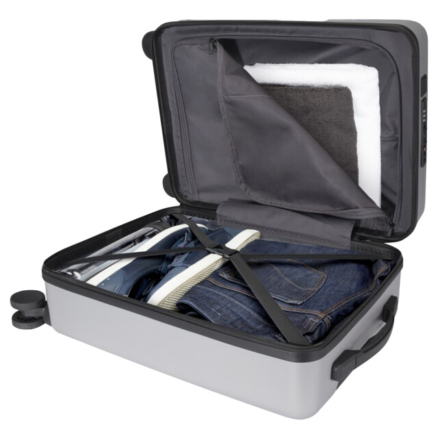 Floso Rover pro gerecycled 40l trolley tas UTPF4730_silver large