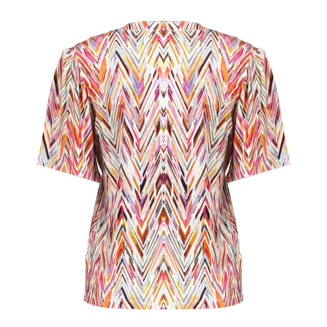 Geisha T-shirt v-neck jersey aop color 4339.92.0003 large