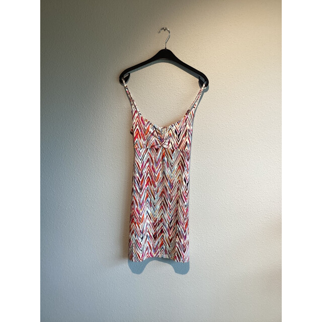 Geisha Dress spaghetti jersey aop color 4409.92.0001 large