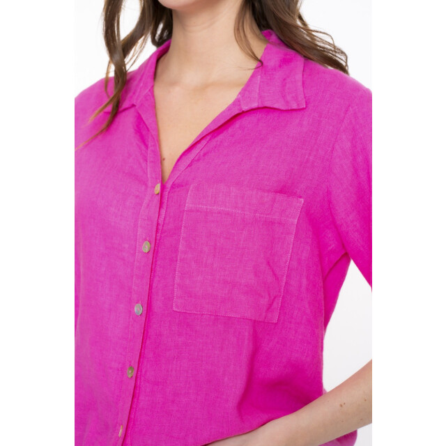 Geisha Blouse linen with string at bottom - 4319.60.0003 large
