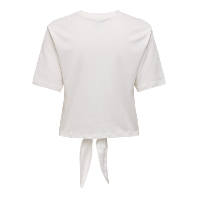 Only Onlbine life ss ladies top box jrs off-white 4339.02.0053 large