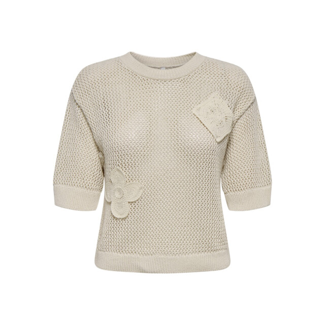 Only Onllucie life ss tee o-neck knt beige 4382.05.0030 large