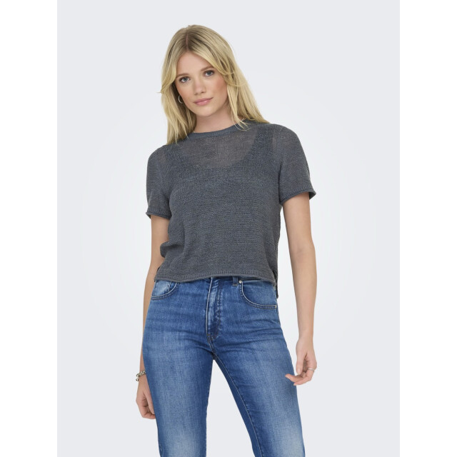 Only Onlsunny ss pullover knt noos petrol 4382.36.0002 large