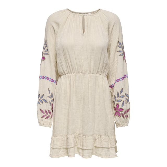 Only Onlblake life ls emb dress wvn beige 4409.05.0001 large