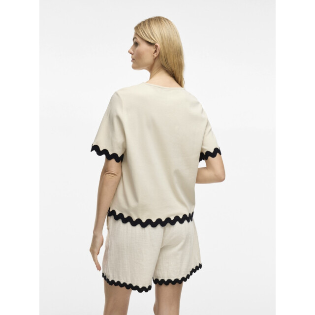 Vila Vicalisa o-neck 24 top ecru 4339.03.0011 large