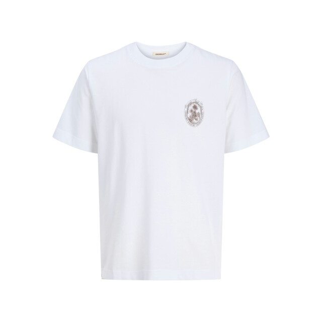 Jack & Jones Jorhydra back tee ss crew neck se25 off-white 5339.02.0010 large