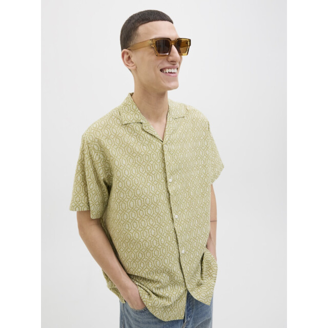 Jack & Jones Jorseersucker aop shirt ss dessin 5319.29.0026 large