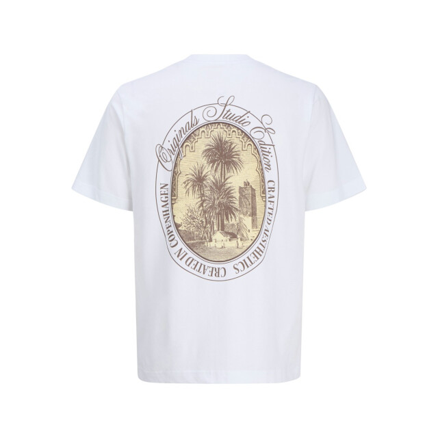 Jack & Jones Jorhydra back tee ss crew neck se25 off-white 5339.02.0010 large