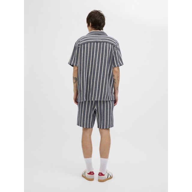 Jack & Jones Jorcoba stripe resort shirt ss sn licht 5319.31.0005 large