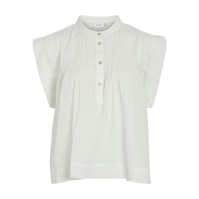 Vila Vikatinka sl short shirt off-white 4382.02.0020 large