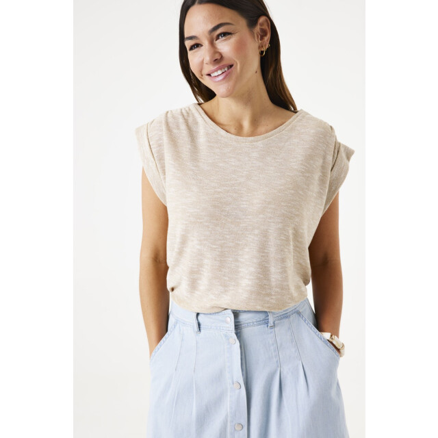Garcia Jeans dames tops tops 4382.04.0030 zand 4382.04.0030 large