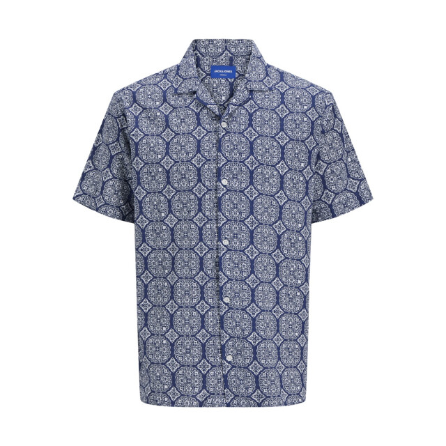 Jack & Jones Jorseersucker aop shirt ss dessin 5319.39.0011 large