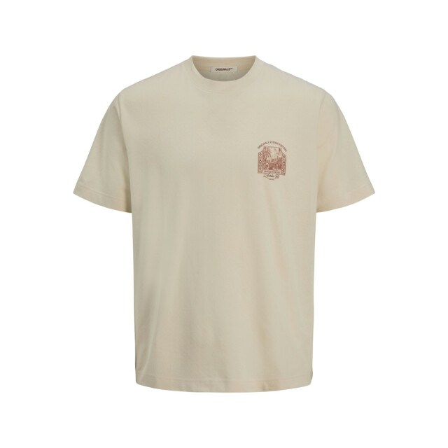 Jack & Jones Jorhydra back tee ss crew neck se25 ecru 5339.03.0019 large