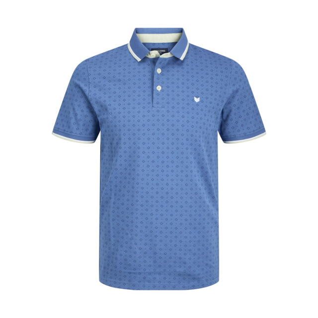Jack & Jones Jprpaulos play aop blu. ss polo kobalt 5369.34.0002 large