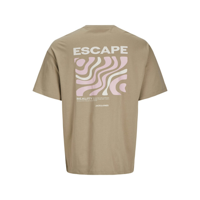 Jack & Jones Jjeames tee ss crew neck taupe 5339.77.0066 large