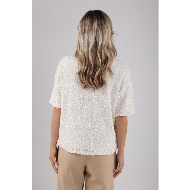 Nukus Octavia top paillet off-white 4382.02.0127 large