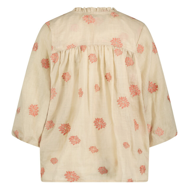 Nukus Tina blouse embroidery zand dessin 4309.06.0058 large