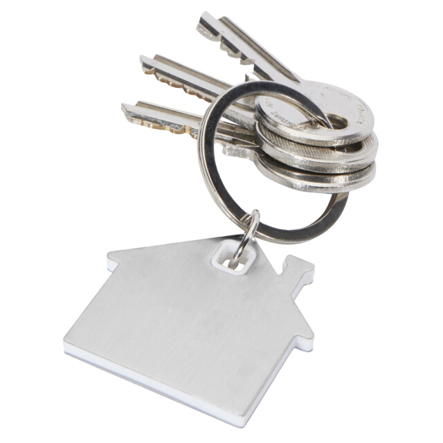 Floso Nook huis sleutelhanger UTPF4732_white large