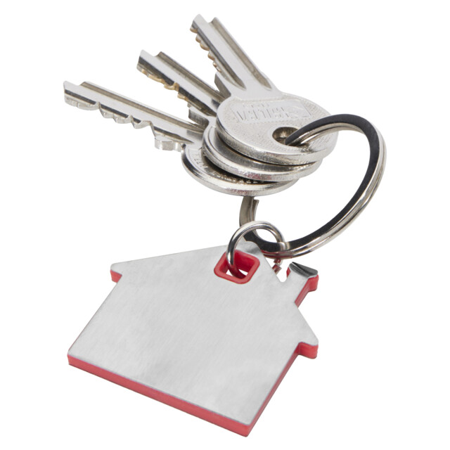 Floso Nook huis sleutelhanger UTPF4732_red large