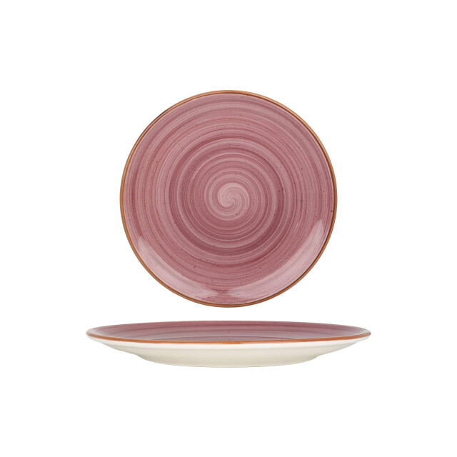 Bonna Dinerbord aura blackberry porselein 25 cm set van 6 3192570 large